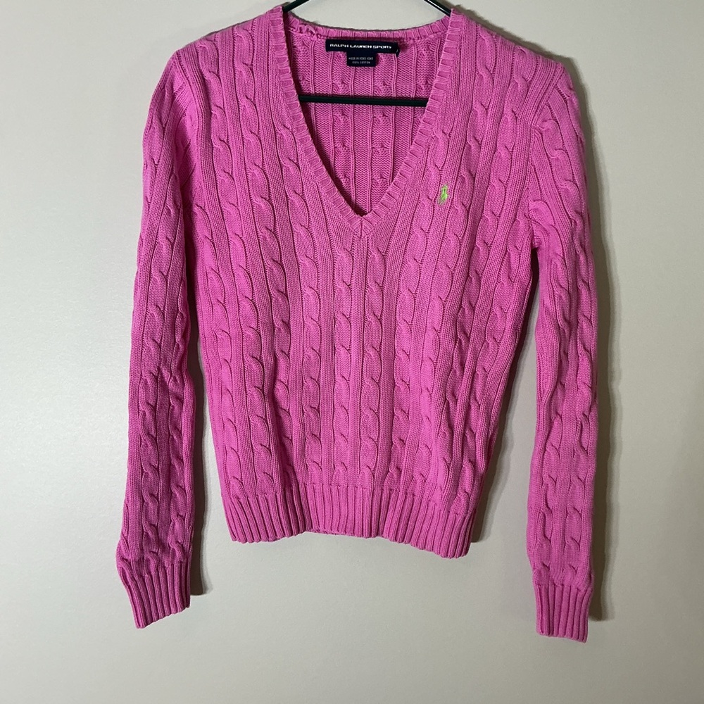 Ralph Lauren Sport Cotton Knit in Pink